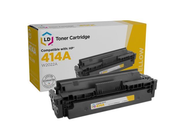 LD Products Compatible Toner Cartridge Replacement for HP 414A W2022A (Yellow)