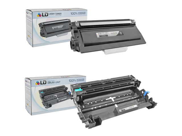 LD Compatible Brother TN720 Toner & DR720 Drum Combo Pack: Includes 1 Black TN720 Laser Toner Cartridge & 1 DR720 Drum Unit
