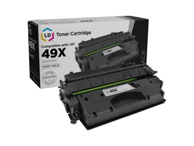 LD Products Compatible Toner Cartridge Replacement for HP 49X Q5949X High Yield (Black, 10-Pack) For use in HP Printer LaserJet: 1320, 1320n,...