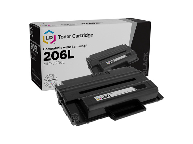 LD Compatible Alternative Toner to Replace Samsung Laser Cartridge MLT-D206L Black Toner for use in SCX-5935FN