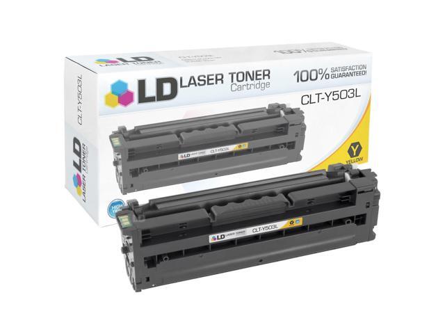 LD Compatible Toner Cartridge Replacement for Samsung Y503L CLT-Y503L High Yield (Yellow)