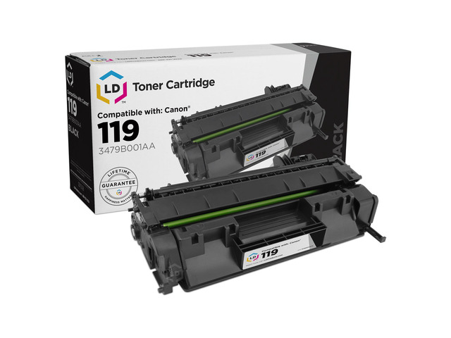 LD Canon Compatible 119 (3479B001AA) Set of 3 Black Laser Toner Cartridges for use in the ImageClass LBP6300dn, LBP6650dn, LBP6670dn, M6160dw,...