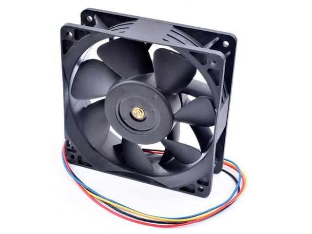 Dual Ball Bearings High Speed Durable 4 Pin DC 12V 5A 7000 RPM Cooling Fan Brushless Replacement Case Fan for Antminer Bitmain S7 S9 D3 L3 E9 T9...