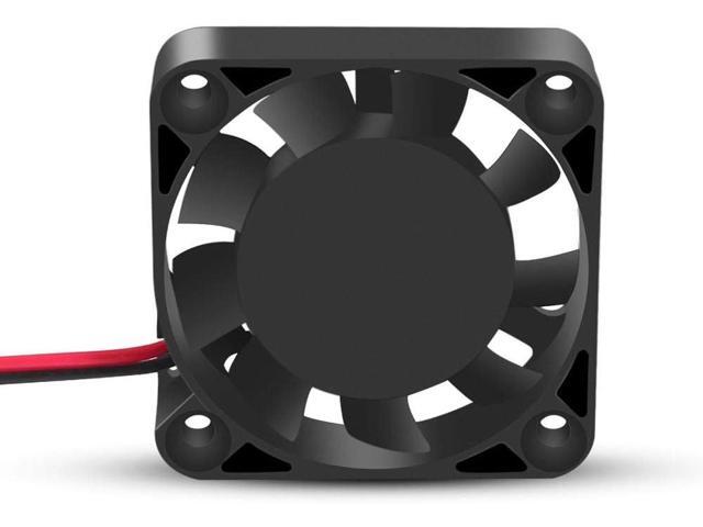 4PCS 3D Printer Cooling Fan 40mmx40mmx10mm Oil Bearing Blower Fan DC 12V Brushless Cooling Fan with 2 Pin Terminal for Hotend Extruder Heatsinks...