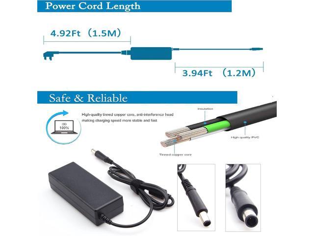 BURFLO 90W 65W Ac Adapter Charger Compatible with 705 800 805 G1 G2 G3 G4 G5 G6 Mini PC Desktop Computer;260 600 400 405 G1 G2 G3 G4 G5 G6 Mini...