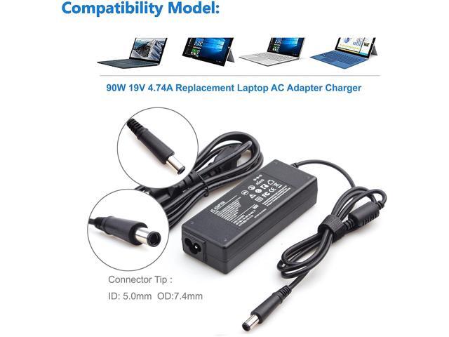 BURFLO 90W 65W Ac Adapter Charger Compatible with 705 800 805 G1 G2 G3 G4 G5 G6 Mini PC Desktop Computer;260 600 400 405 G1 G2 G3 G4 G5 G6 Mini...