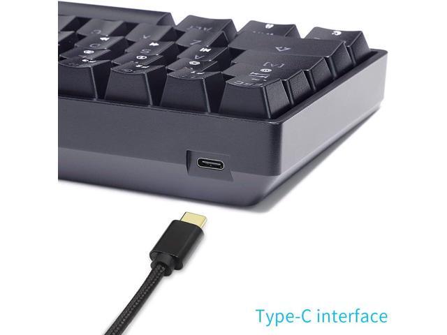 SKYLOONG GK61 SK61 60% Mechanical Keyboard 61 Keys Portable Small Full Keys Programmable Gaming Keyboard Red Switch Hot Swappable RGB Mechanical...