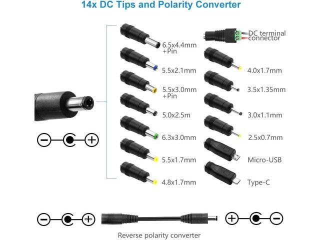 SHNITPWR Universal Power Adapter 3V ~ 24V 1A 24W AC Adapter 3V 5V 6V 9V 12V 15V 18V 19V 20V 24V 500mA 1000mA Adjustable Power Supply Converter...