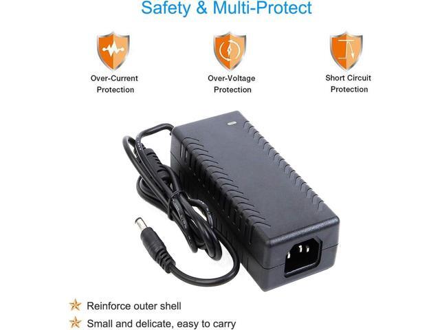 15V 5A Power Supply, Universal AC 100-240V to DC 15V 5A 75W Power Adapter Transformer 5.5x2.5mm Compatible with 15 Volt 4.8A for Photo Studio Ring...
