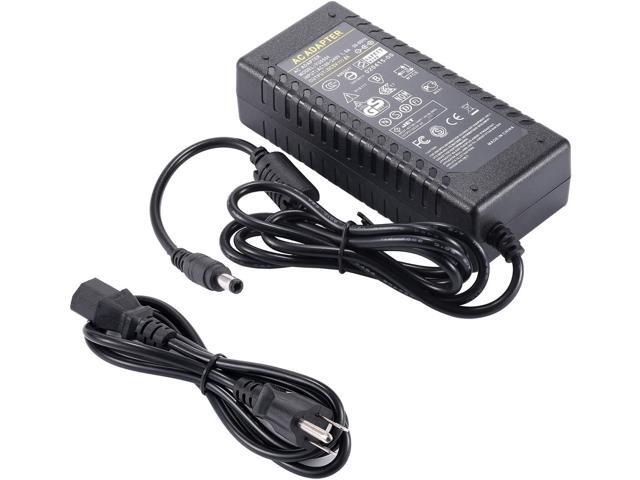 5V 4A Power Supply Adapter - COOLM AC 100-240V to DC 5V/4A 20W Charger Plug DC 5.5mm x 2.5mm Universal for Atomic Pi, Jetson Nano, USB Hub, WeBoost...