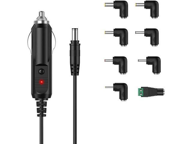 DC 12V 2A Car Charger Universal Power Cord Cigarette Lighter for Portable RCA DVD Player, Sylvania, DBPOWER, GPS, Bluetooth Speakers, Spectra S1...