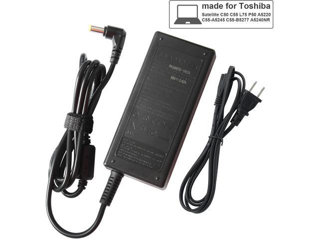 Futurebatt AC Adapter Laptop Charger for Toshiba Satellite C55 C50 C55D C655 C655D C850 C855 C855D L755 L655 L745 L775 L855 L505 L55 S55 P50 P50T...