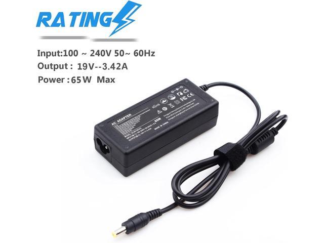 EBKK AC Adapter Monitor Power Cord for Acer LCD R240HY H236HL SB220Q R221Q S231HL G236HL G226HQL S230HL S202HL G246HL G276HL S240HL S220HQL S201HL...