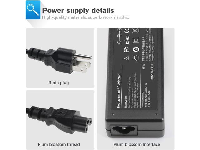 Chromebook N15Q8 N15Q9 Adapter Charger Replacement for Acer PA-1450-26 Swift Spin 1 3 5 SF114 CB3 CB5 11 13 14 15 R11 R13 A13-045N2A N15Q9 C731...
