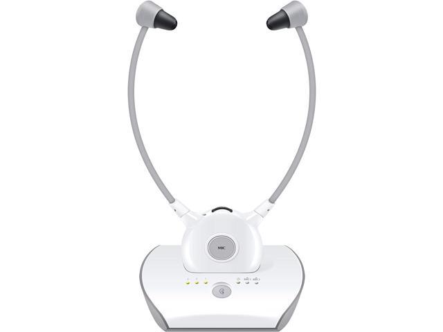 Wireless Headphones for TV, 2.4GHz Wireless TV Voice Highlighting Headphones for Seniors, Easy Pair 100ft Transmit Range with 2 Batteries