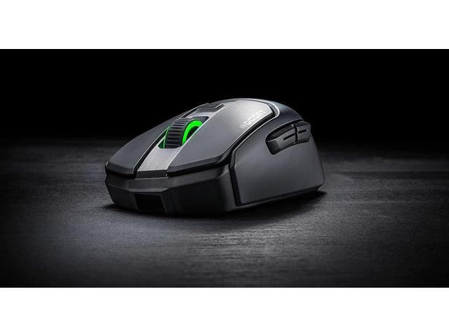 ROCCAT Kain 200 Wireless PC Gaming Mouse, AIMO RGB Backlit Lighting, Owl-Eye Optical Sensor, Ergonomic Mouse Feel, 5 Side Buttons, Adjustable Up to...