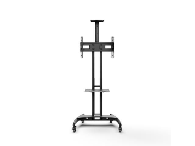 Kanto - Mobile TV Stand for Most Flat-Panel TVs Up to 65" - Black - image 3