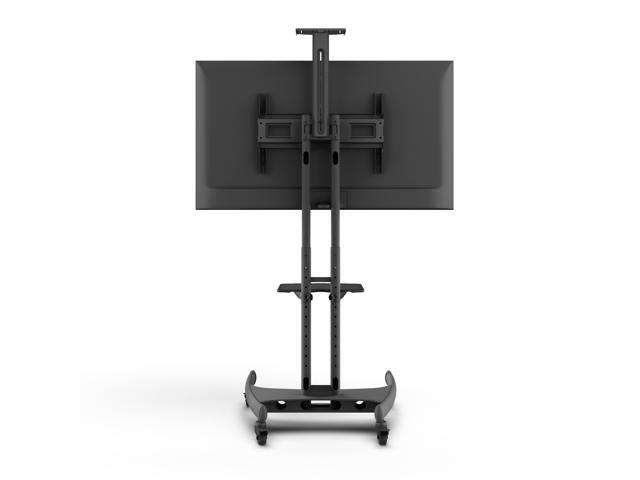 Kanto - Mobile TV Stand for Most Flat-Panel TVs Up to 65" - Black - image 4