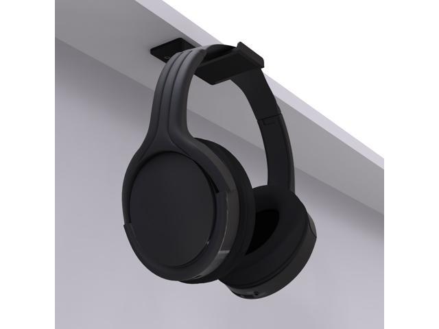 Kanto HH Universal Under Desk Headphones Hook, Black