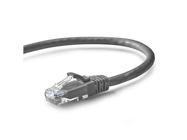 NavePoint Cat6 UTP Ethernet Network Patch Cable UL Listed, 50 FT., 10 Gbps, Gray