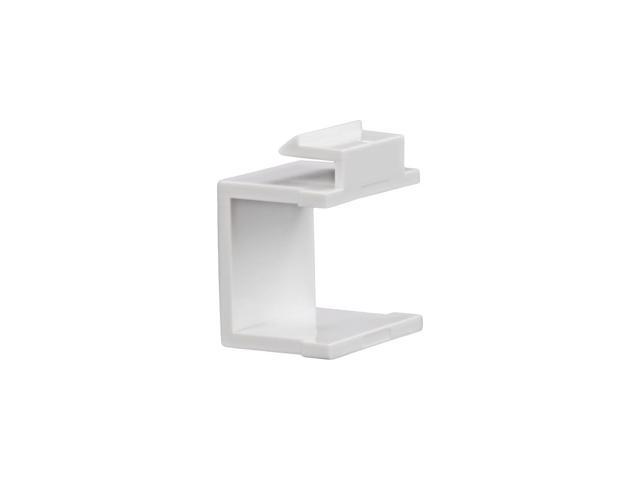 NavePoint Blank Keystone Adapter White