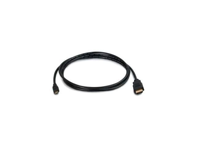 C2G 50616 4K UHD High Speed HDMI to Micro HDMI Cable (60Hz) with Ethernet for 4K Devices, Black (10 Feet, 3.04 Meters)