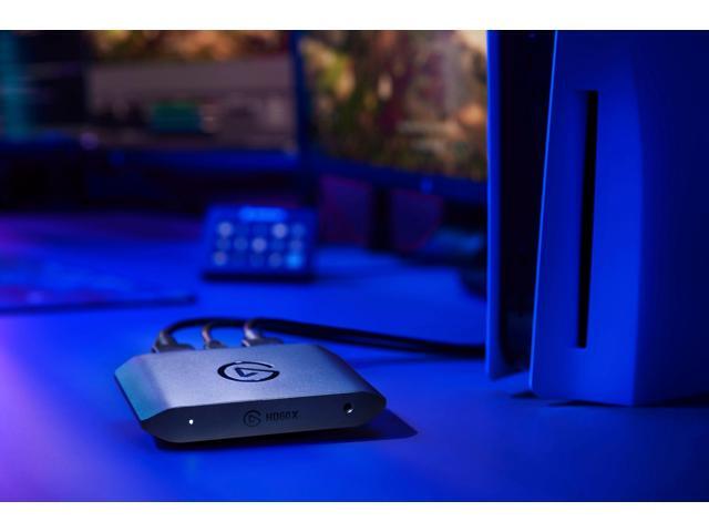 Elgato - HD60 X 1080p60 HDR10 External Capture Card for PS5, PS4/Pro, Xbox Series X/S, Xbox One X/S, PC, and Mac - Black