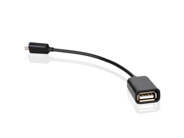 Micro USB Male To USB Female OTG Cable Adapter For Samsung Mobile Phone