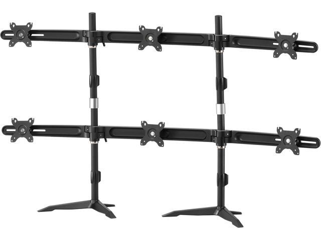 Amer Mounts AMR6S30 Hex Panel 30 Monitor Mount Stand Supports 17 - 30' Monitors