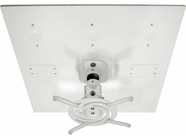 Amer Mounts Universal Drop Ceiling Projector Mount Replaces a 2'x2' Ceiling Tile - Holds up to 30 lbs