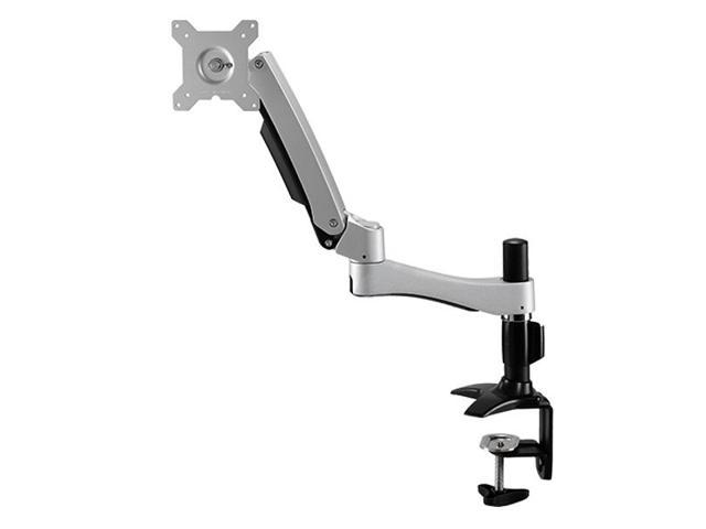 Amer Mounts Long Articulating Monitor Arm with Clamp Base for 15'-26' Displays