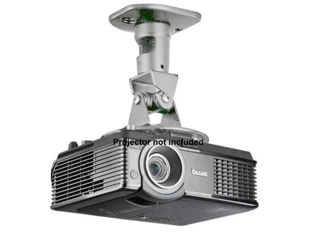 Amer Mounts Universal Celing Projector Mount Supports Up To 30 lbs - Silver