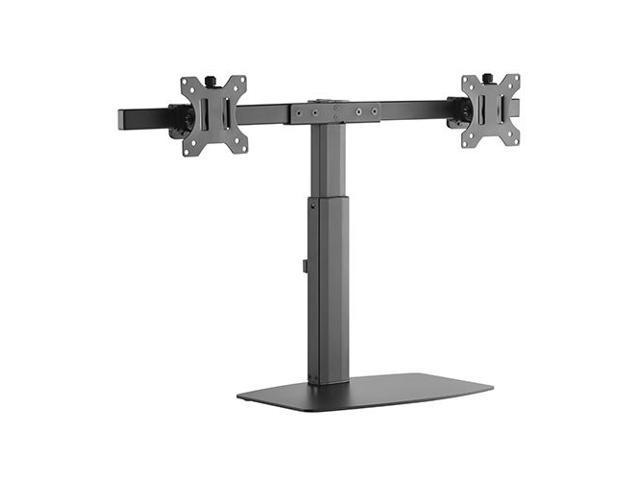 Amer Mounts 2EZH Dual Screen Pneumatic Vertical Lift Monitor Stand Supports 17' - 27' Monitors