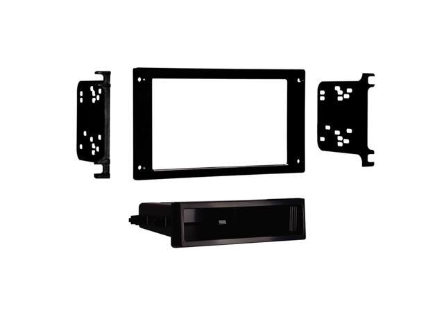 Metra - Dash Kit for Select 1987-1993 Ford Mustang DIN DDIN - Black - image 8