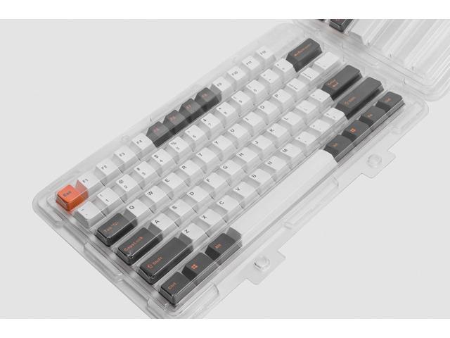 Mistel Doubleshot PBT Keycaps for Mechanical Keyboard with Cherry MX Switches and Clones, 108 Keys Plus Extra 11 Keys Set, PBT Keycaps with 6.25U...