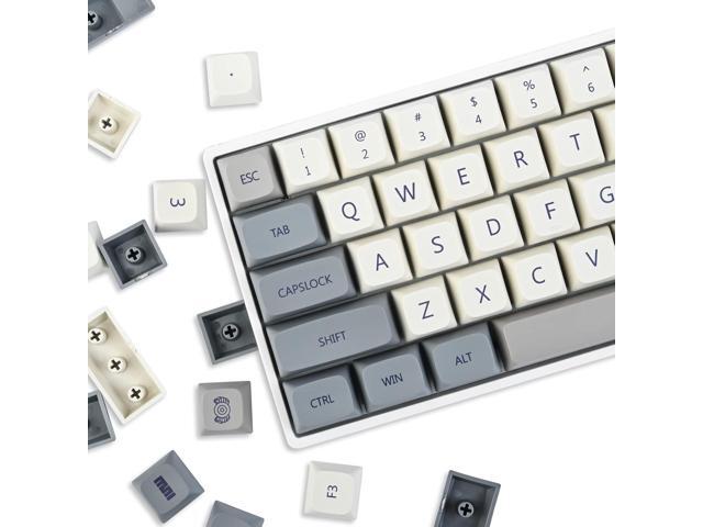 Guffercty kred XDA Profile Keycaps 137 PBT Key Retro Cap Cover Set Dye Sublimation for Cherry Mx Switch Mechanical Keyboard (XDA/Enlightenment)