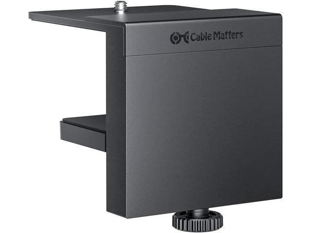 [Designed for Microsoft Surface] Cable Matters Desk Mount for Microsoft Surface Thunderbolt 4 Dock