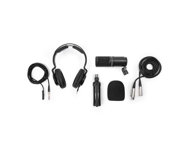 Zoom ZDM-1 Podcast Mic Pack with Headphones, Windscreen, XLR Cable and Tabletop Stand