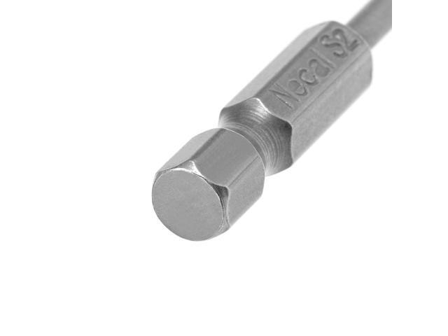 10Pcs 1/4-Inch Hex Shank 75mm Length Phillips 3PH1 Magnetic Screw Driver S2 Screwdriver Bits