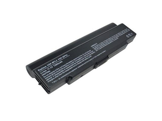 Xtend Brand Replacement For Sony Vaio SR and VX Series VGP-BPL2 VGP-BPL2C Long Run Battery