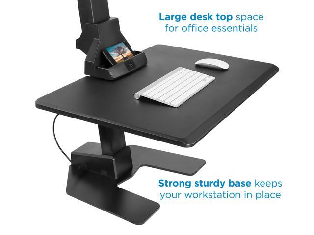 Mount-It! Electric Gaming Standing Desk Converter with Monitor Mount