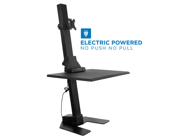 Mount-It! Electric Gaming Standing Desk Converter with Monitor Mount