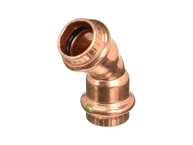 Viega Propress 1/2' 45 Degree Copper Elbow - Double Press