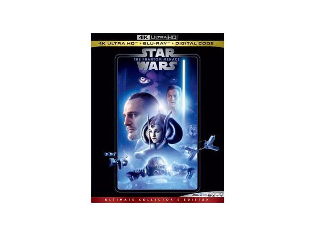 BUENA VISTA HOME VIDEO STAR WARS-PHANTOM MENACE (4K-UHD/BLU-RAY/BR BONUS/DIGITAL) (3 DISC) BR158769