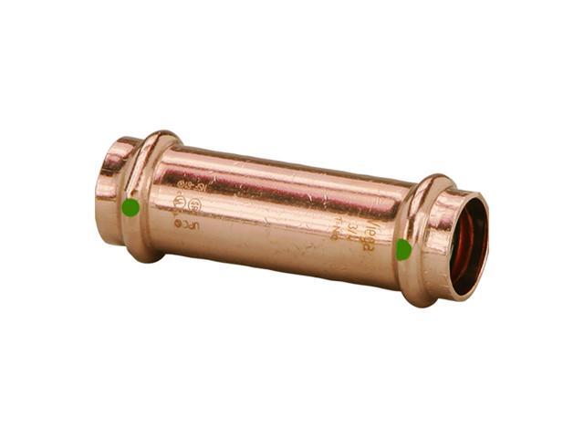 VIEGA 79005 Viega ProPress extended coupling No stop, 1/2' x 1/2'