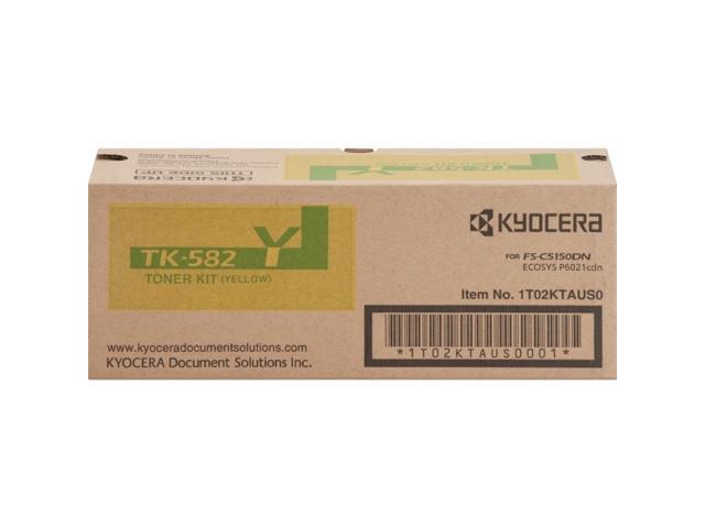 Kyocera Copystar TK582Y FS-C5150DN TK582Y Yellow Toner Yellow