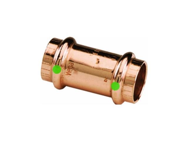 Viega ProPress 2915 Copper Coupling With Stop, 1-1/4'