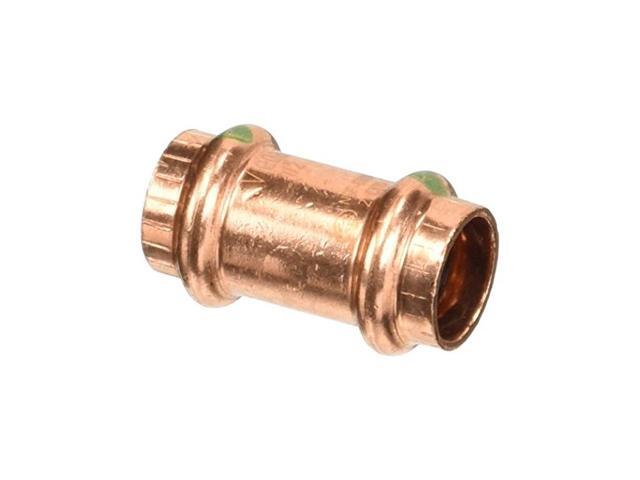 Viega ProPress 2915.3 Copper Slip Coupling Without Stop, 1/2'