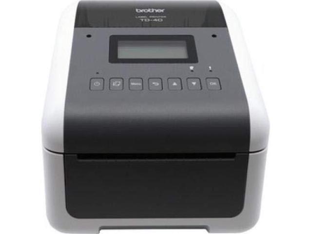 Brother TD-4550DNWB 4.3" Desktop Wireless Network Direct Thermal Label, Tag, Wristband, and Receipt Printer, 300 dpi, USB, Serial, Ethernet LAN,...