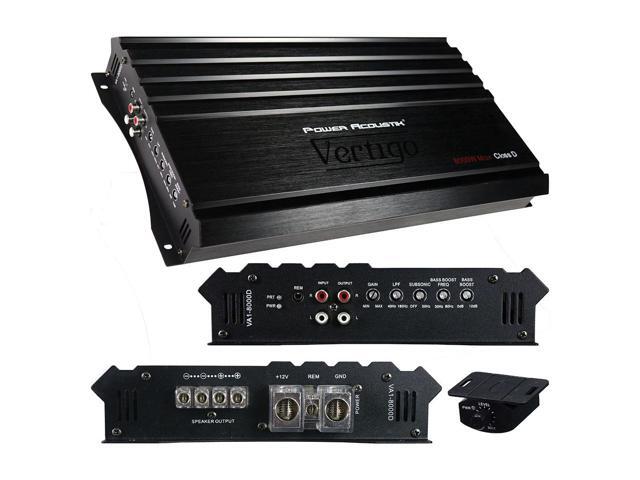 Power Acoustik VA1-8000D Vertigo Class D 8000 Watt Car Audio Monoblock Amplifier